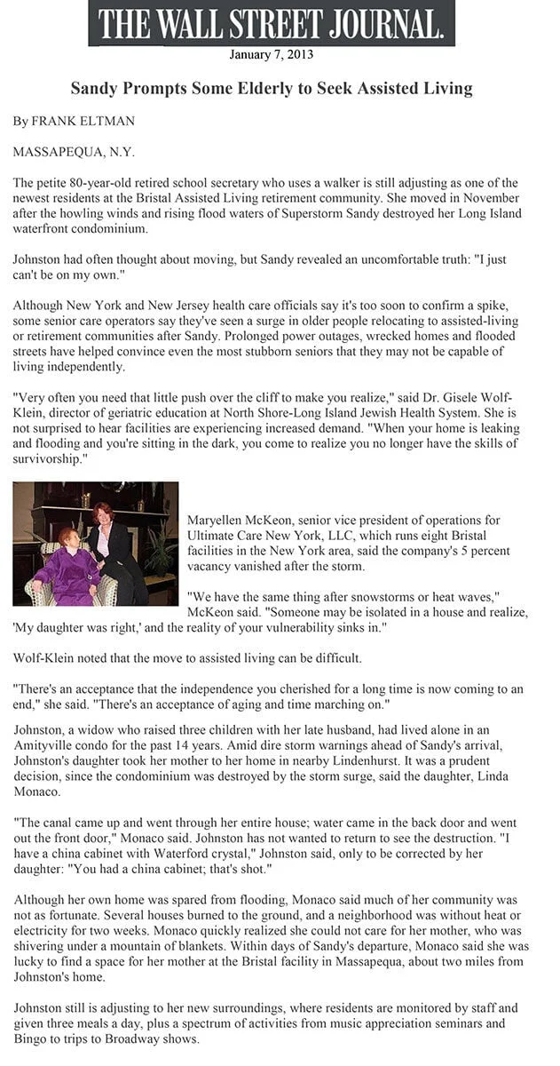 Wall Street Journal 1-7-13