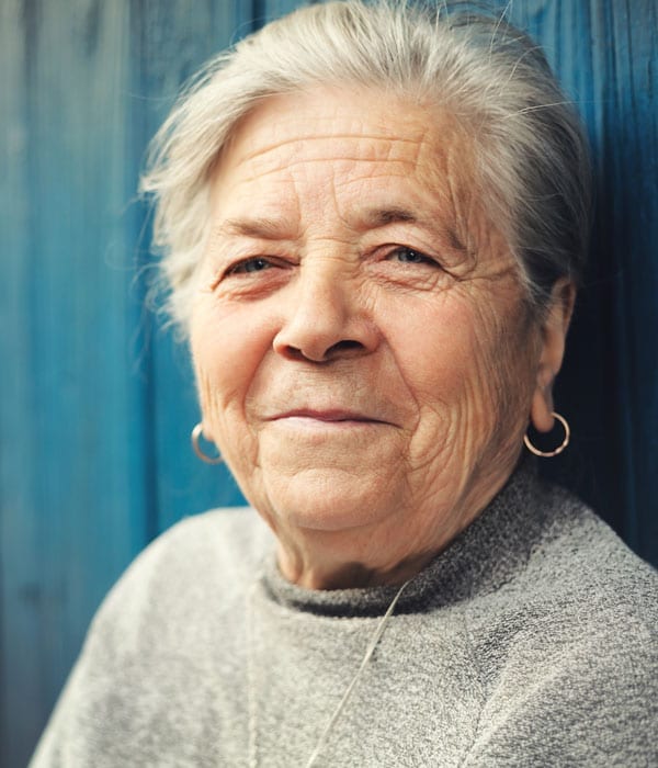 senior woman with dementia