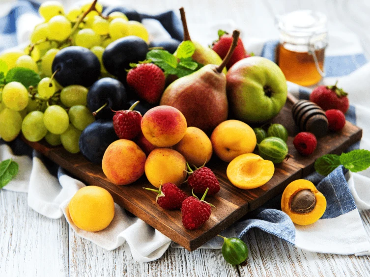 Assortment of fresh fruit