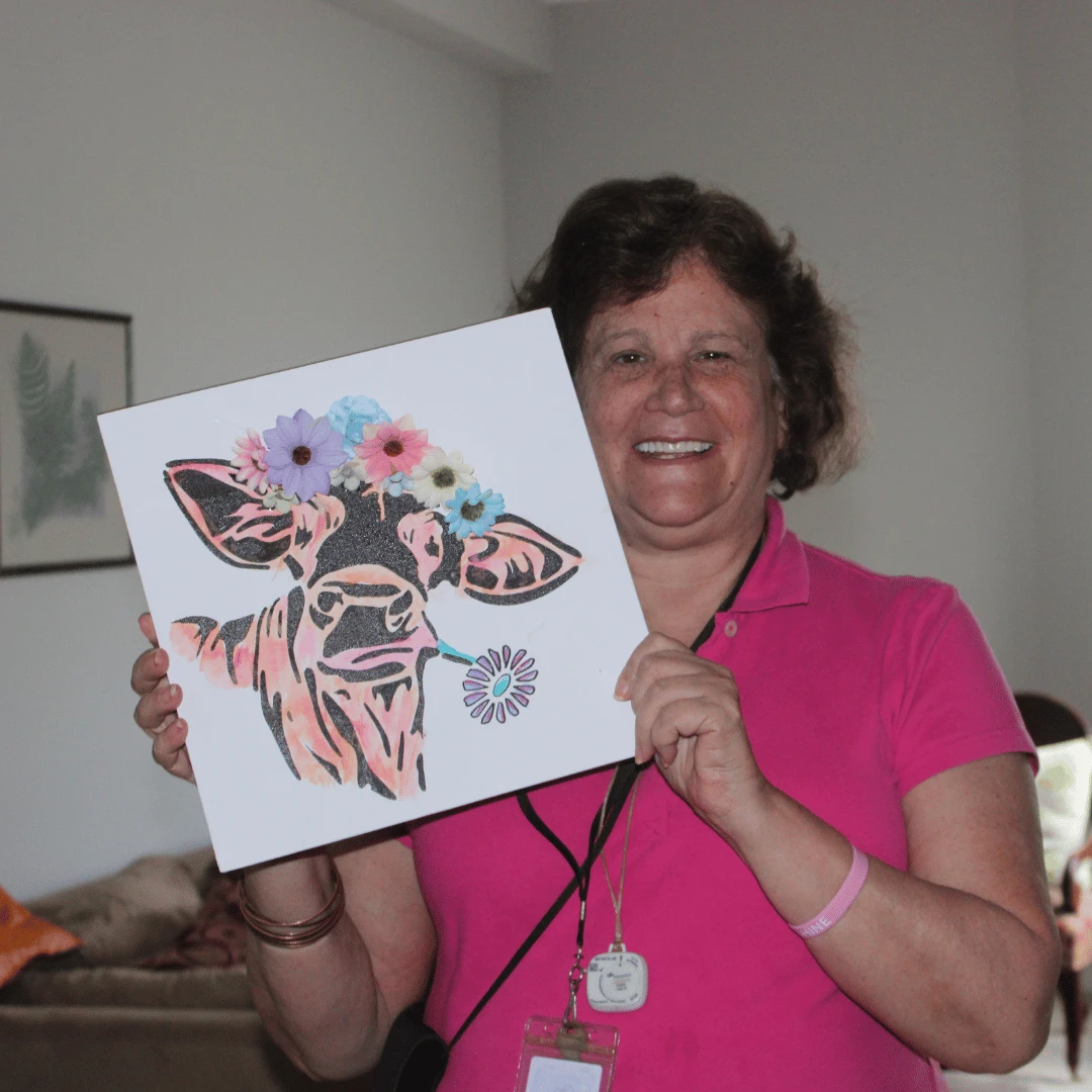 Pop Art Cow Crafting for National Cow Appreciation Day