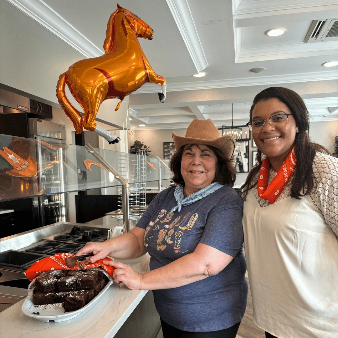 A brownie bonanza was enjoyed by all!