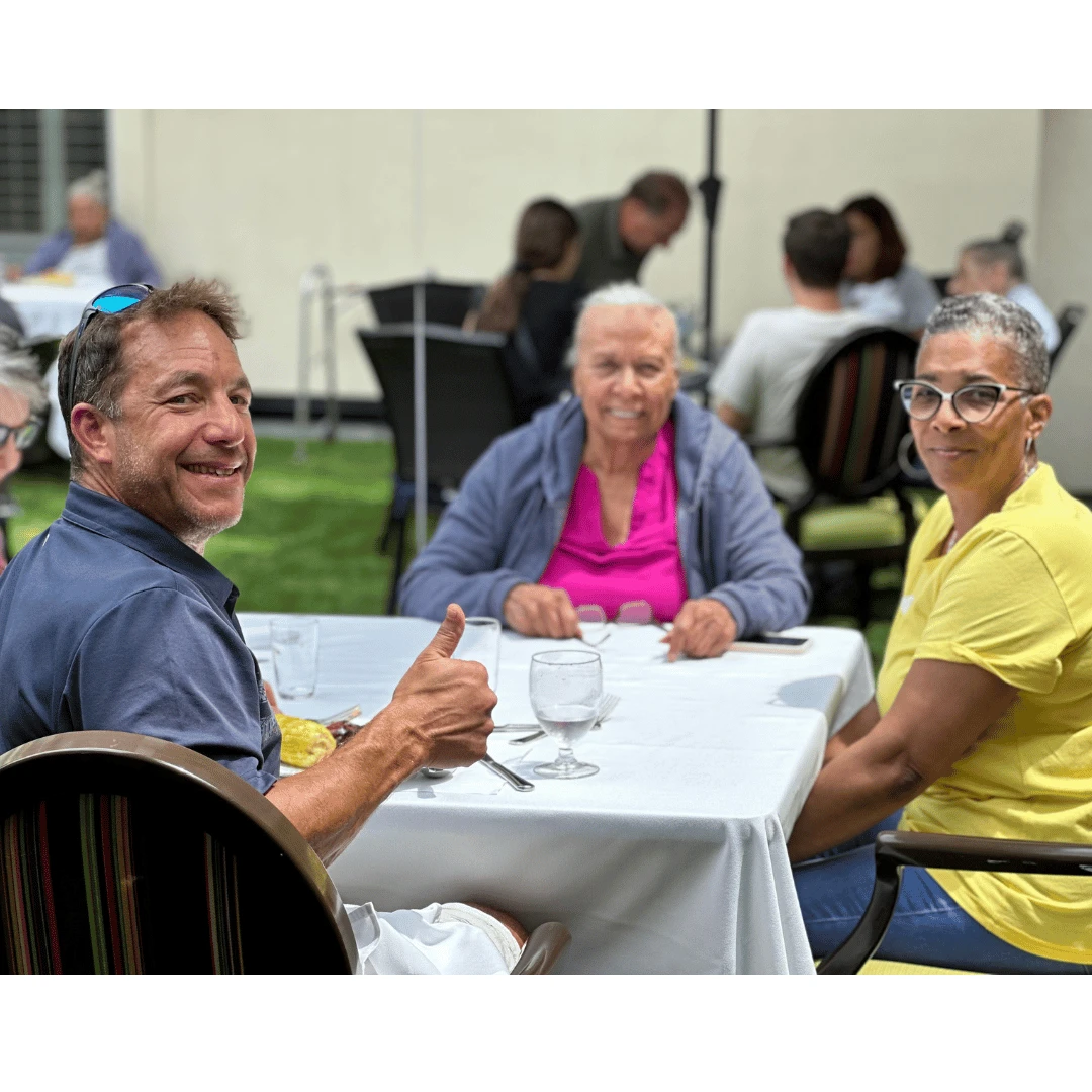 The Bristal at White Plains hosted a BBQ lunch for Reflections residents, family, friends, and team members.