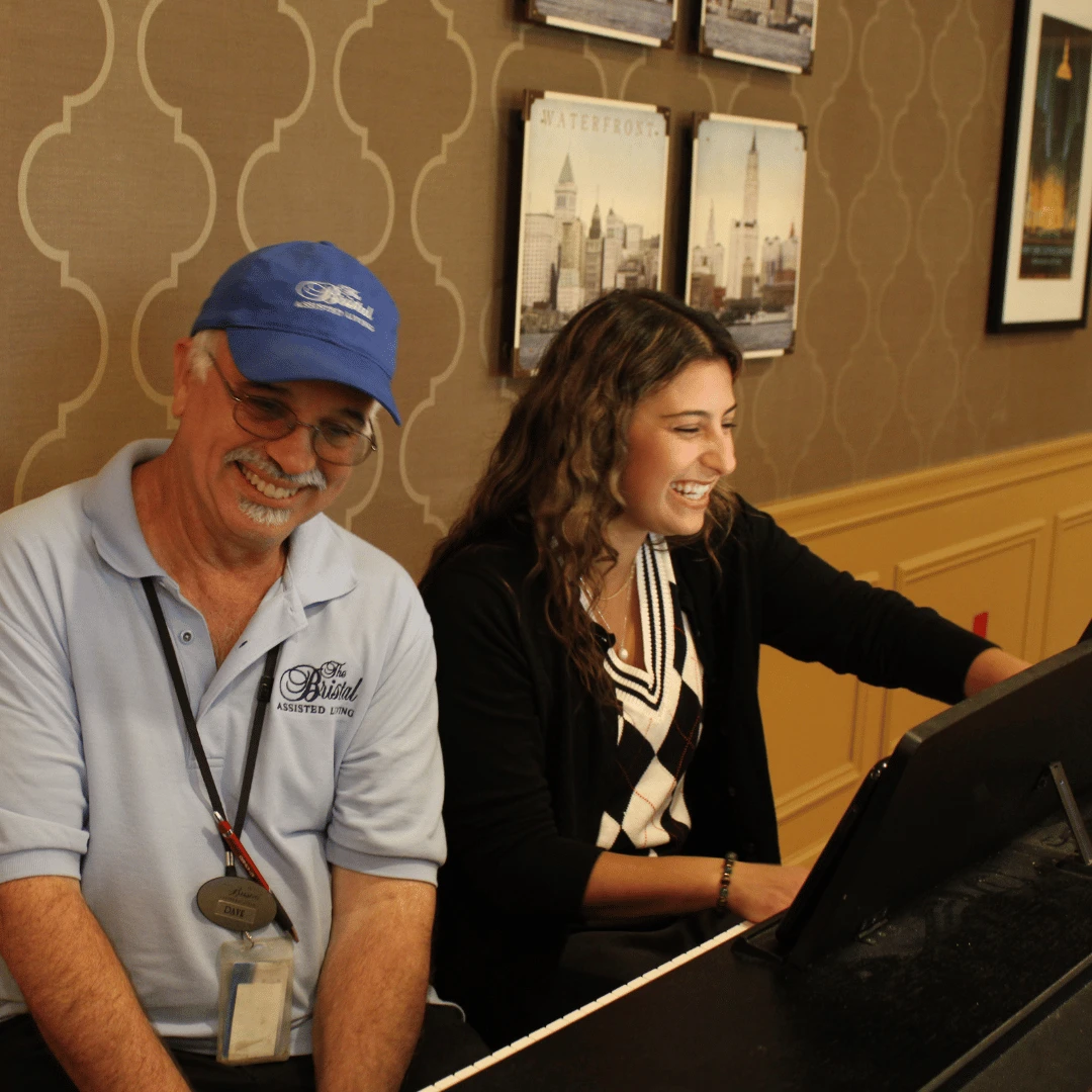 The glee club offers a unique opportunity for performing and nonperforming residents to come together.