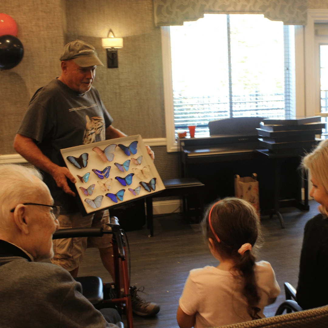 The Bristal Assisted Living hosted a Grandparents Day party!