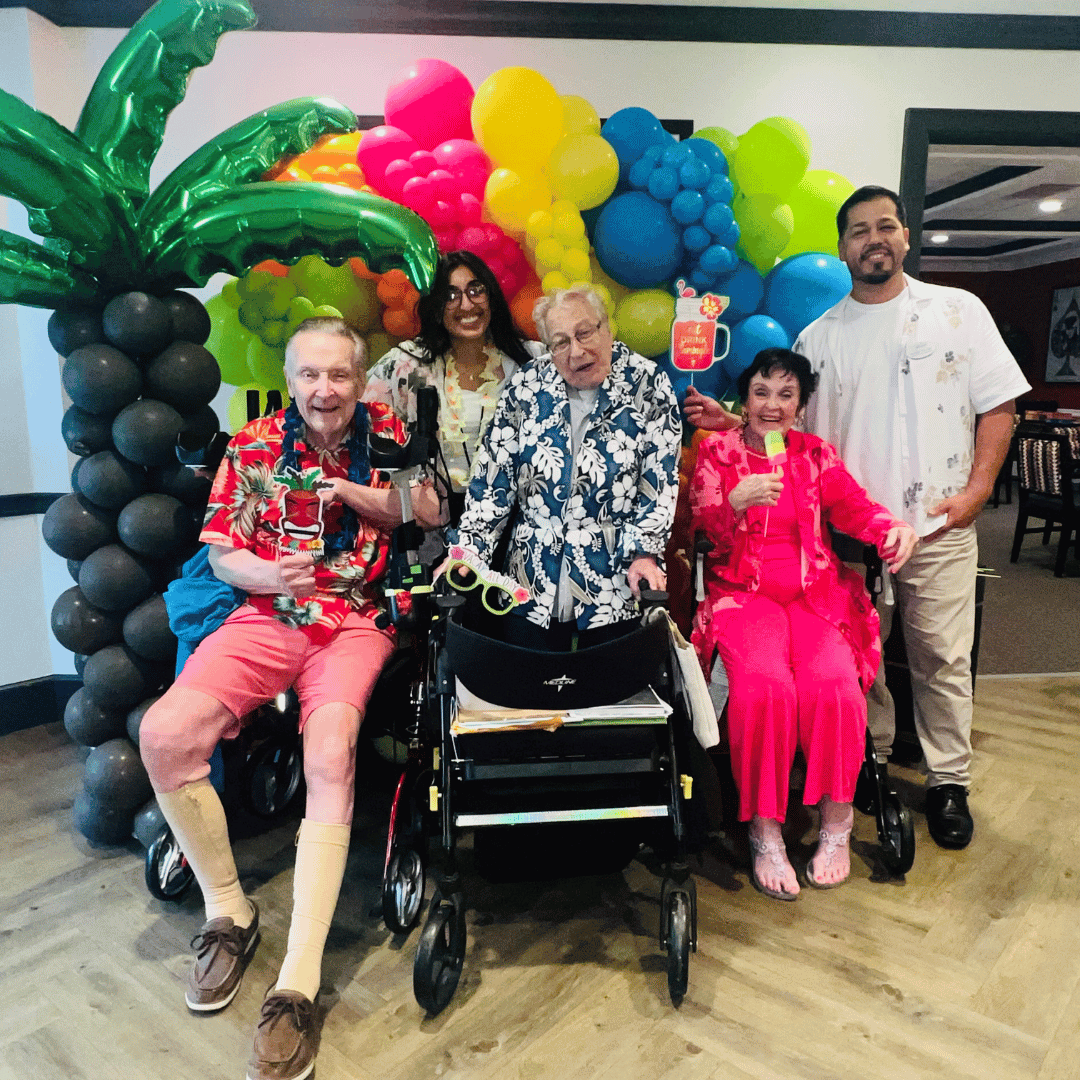 Garden City hosted its annual luau celebration, a favorite resident event.