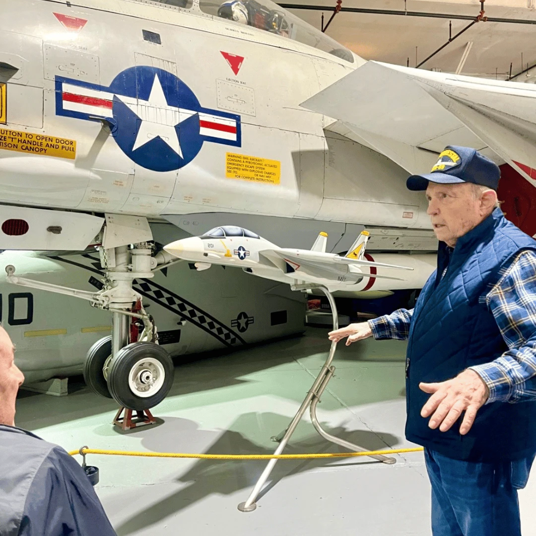 Residents of East Northport toured the Cradle of Aviation Museum in Garden City, NY.