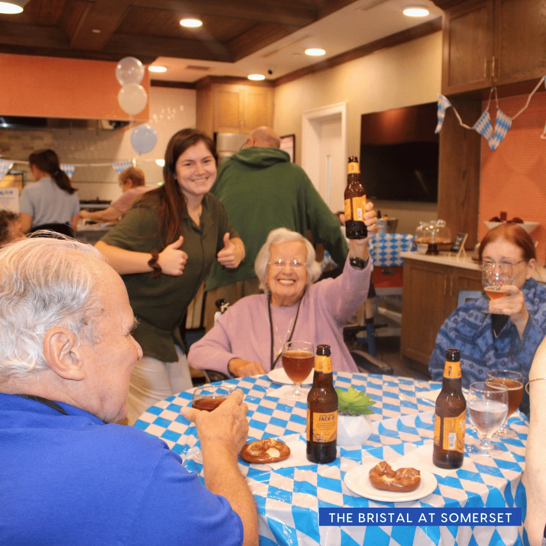 Raising a glass at The Bristal at Somerset to toast Oktoberfest 2024