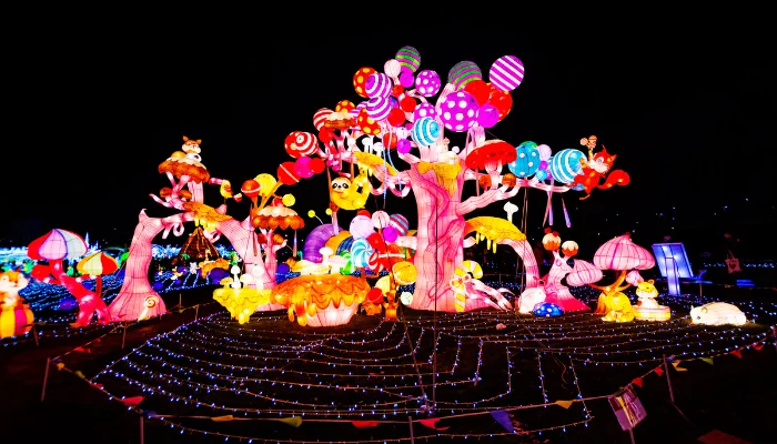 Interactive christmas light show in  Nassau County Long Island