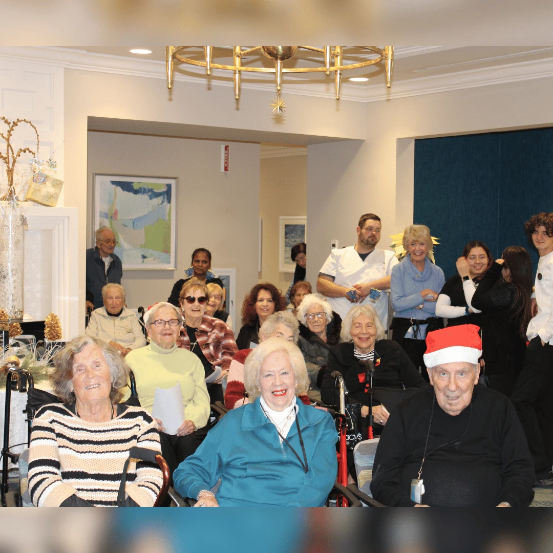 many residents attended the annual tree lighting event, a festive community favorite