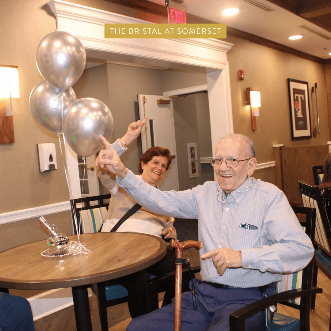 Somerset residents posing for New Years celebrations