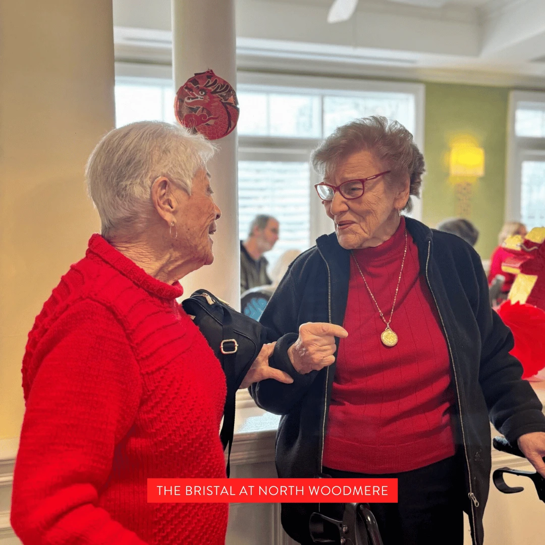 Residents of North Woodmere donned red for good luck for the Lunar New Year celebration