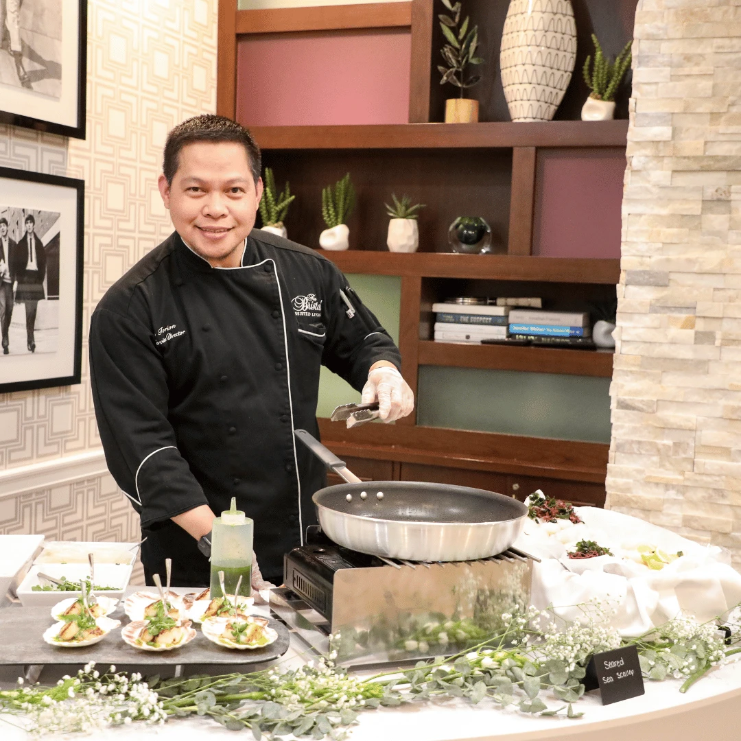 The Bristal at Wayne Celebrates 5 Years - Chef at Action Station