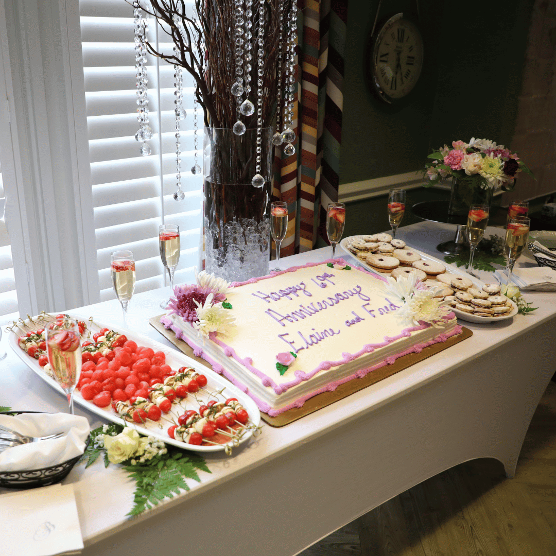 Fred and Elaine's 69th Anniversary at The Bristal at North Woodmere 