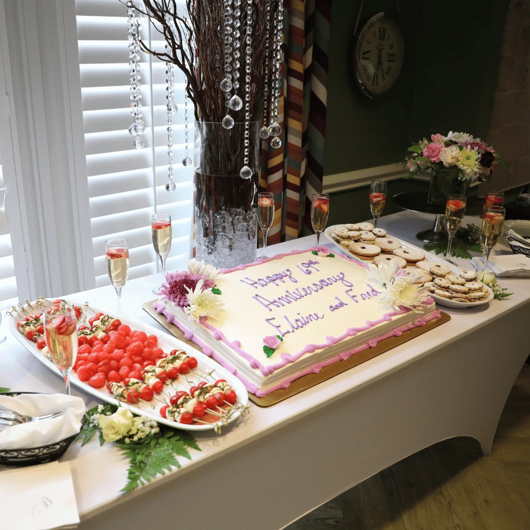 Fred and Elaine's 69th Anniversary at The Bristal at North Woodmere 