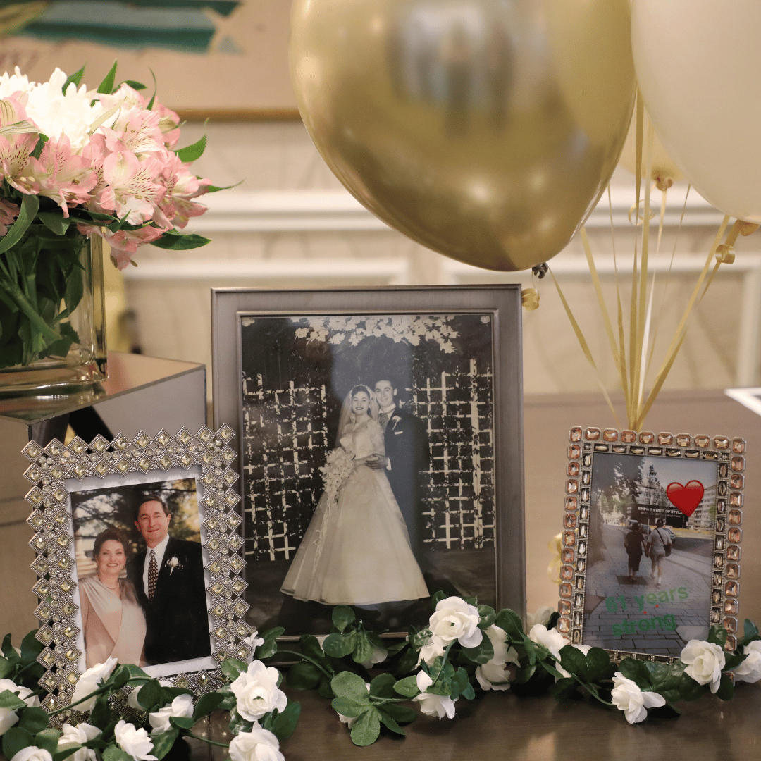 Fred and Elaine's 69th Anniversary at The Bristal at North Woodmere 