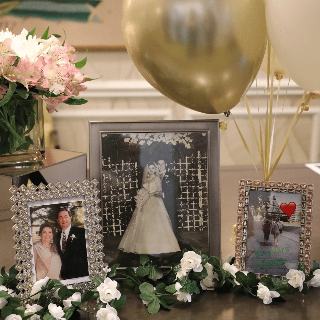 Fred and Elaine's 69th Anniversary at The Bristal at North Woodmere 