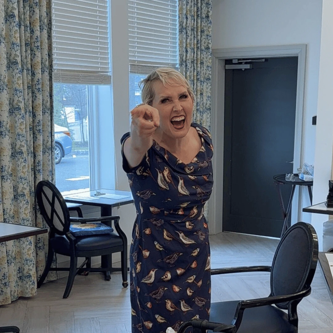 Natalie Joy Johnson performed for residents of The Bristal at Waldwick
