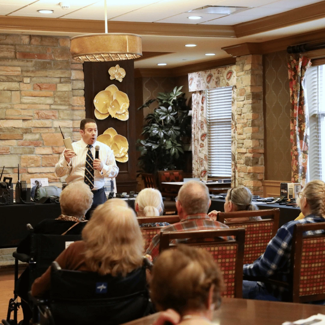 Residents of The Bristal attended the day-long program 