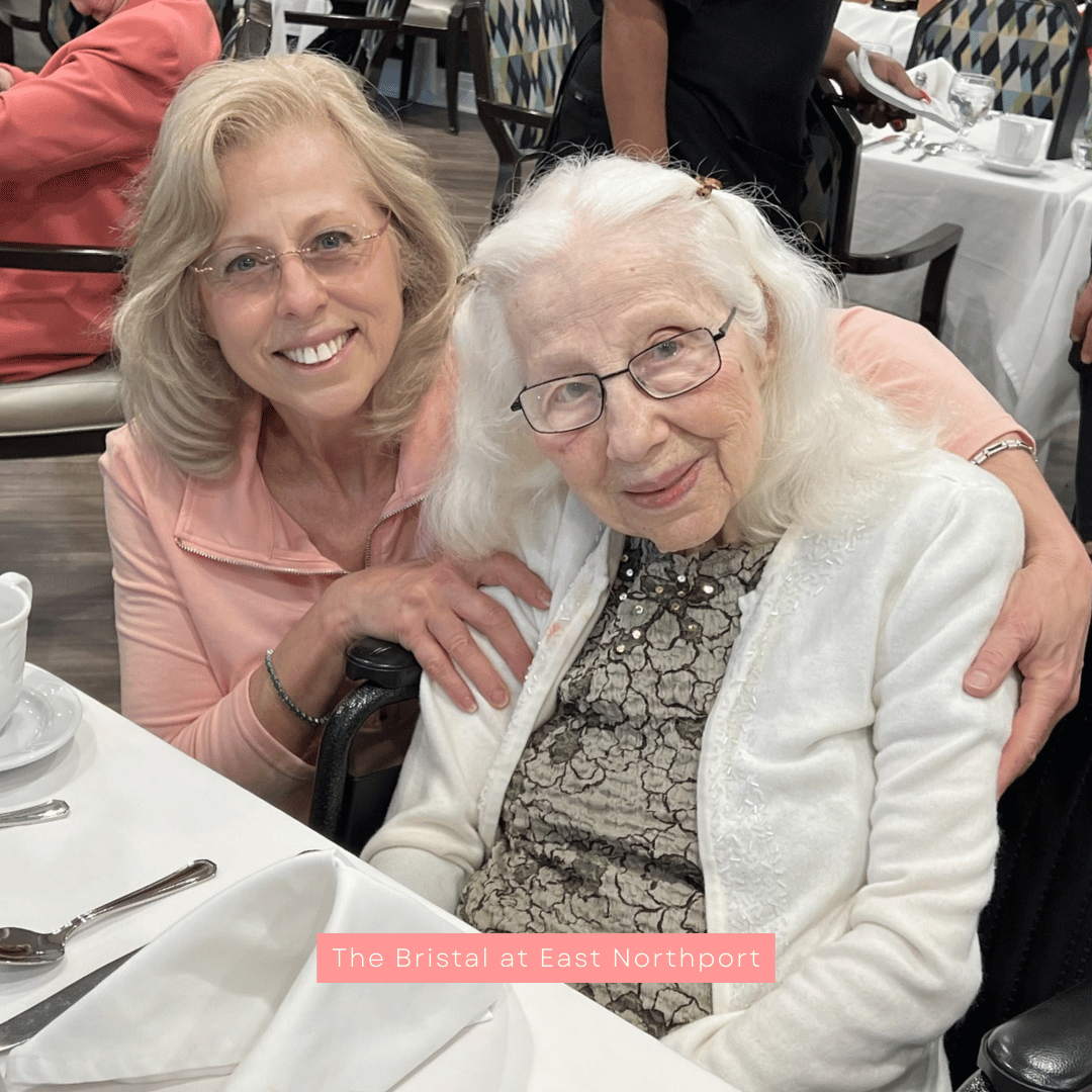 Families Gathered for Mother's Day at The Bristal at East Northport