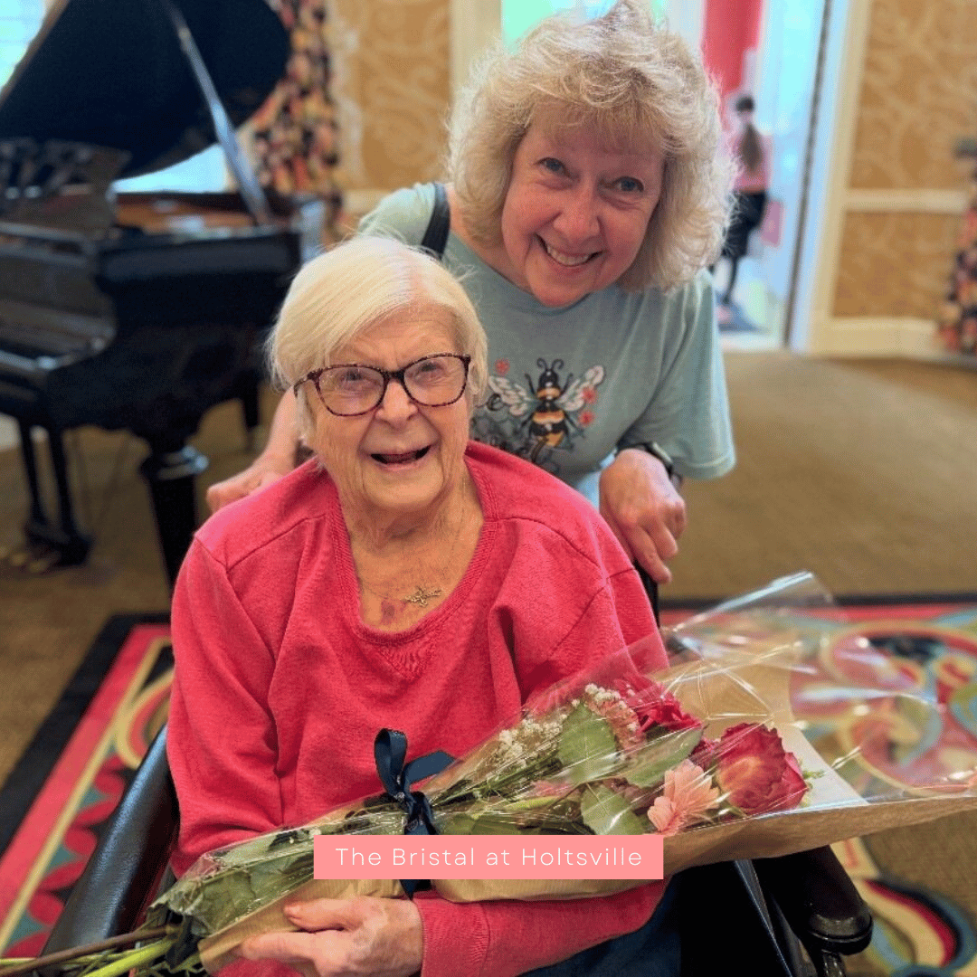 Family and residents brunched at The Bristal at Holtsville