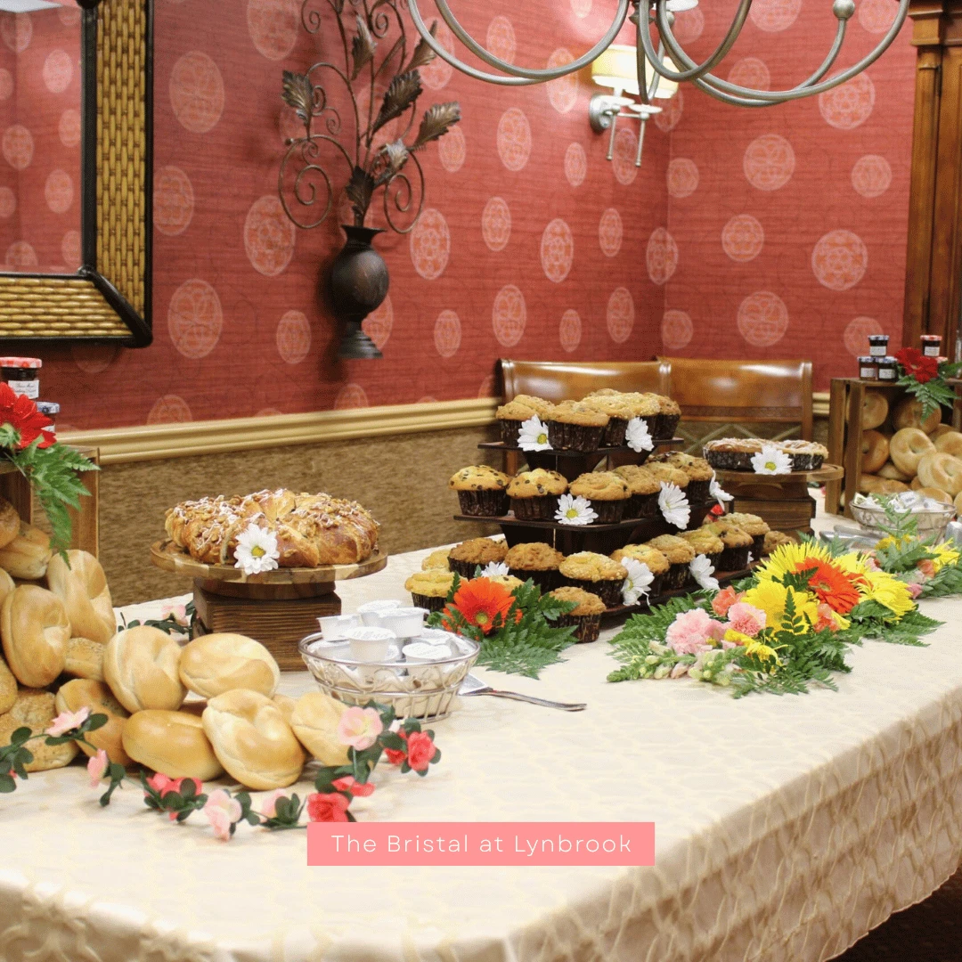Beautifully prepared brunch is one of the reasons The Bristal communities love Mother's Day