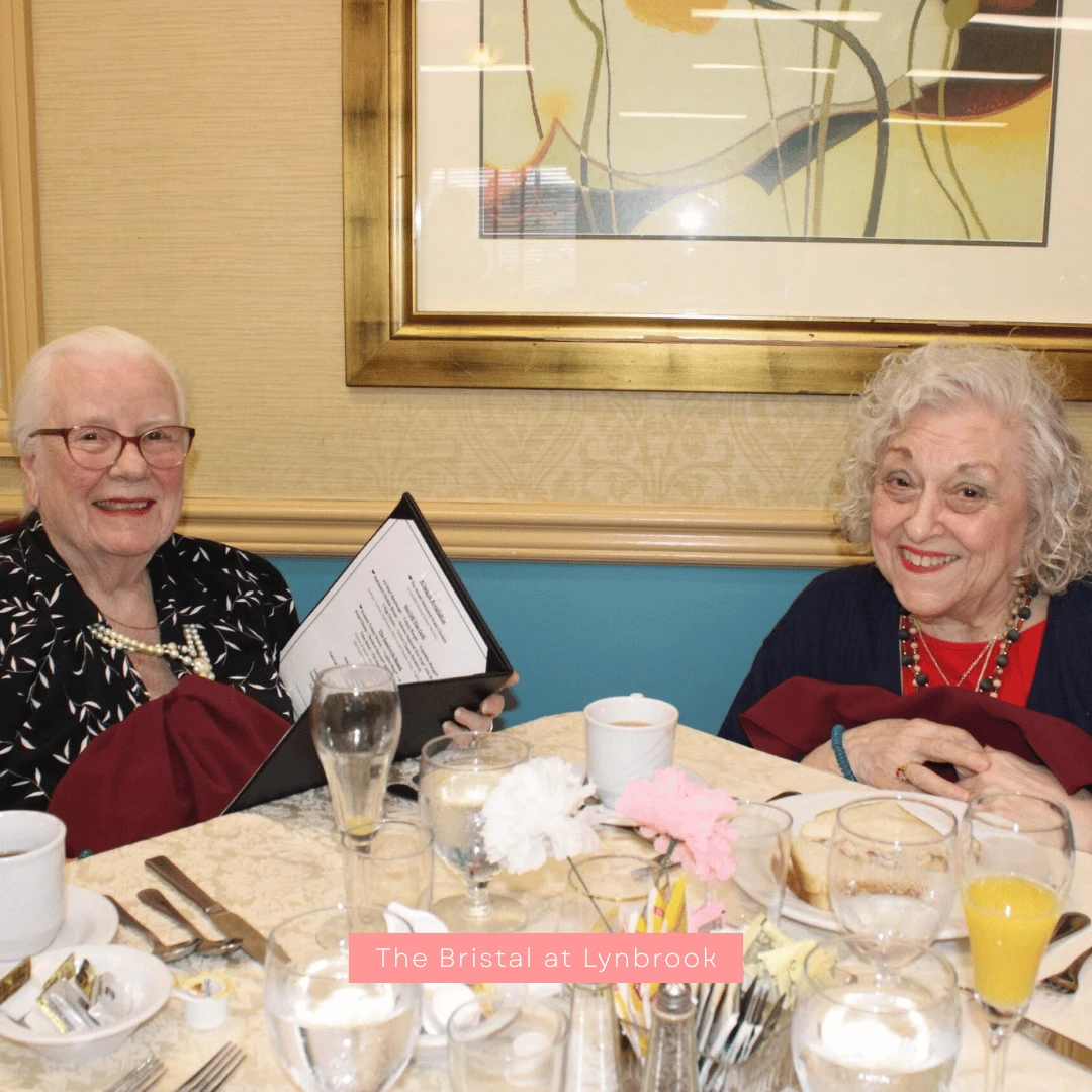 The Bristal at Lynbrook hosted a Mother's Day Celebration