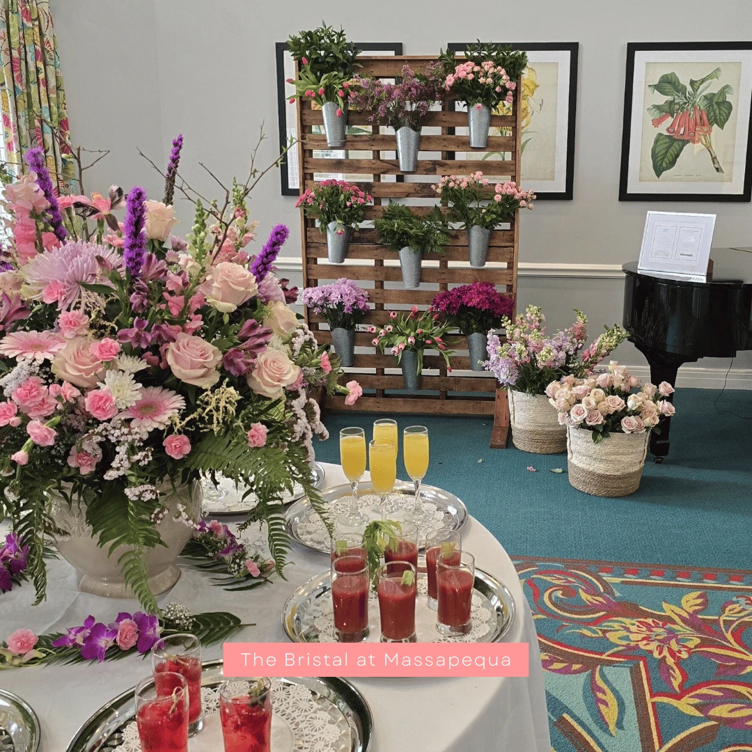 The Bristal at Massapequa celebrated Mother's Day in a festive, loving way