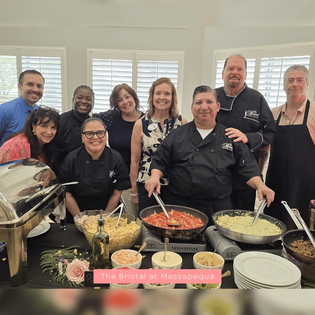 Team members at The Bristal at Massapequa say Mother's Day is their favorite event of the year