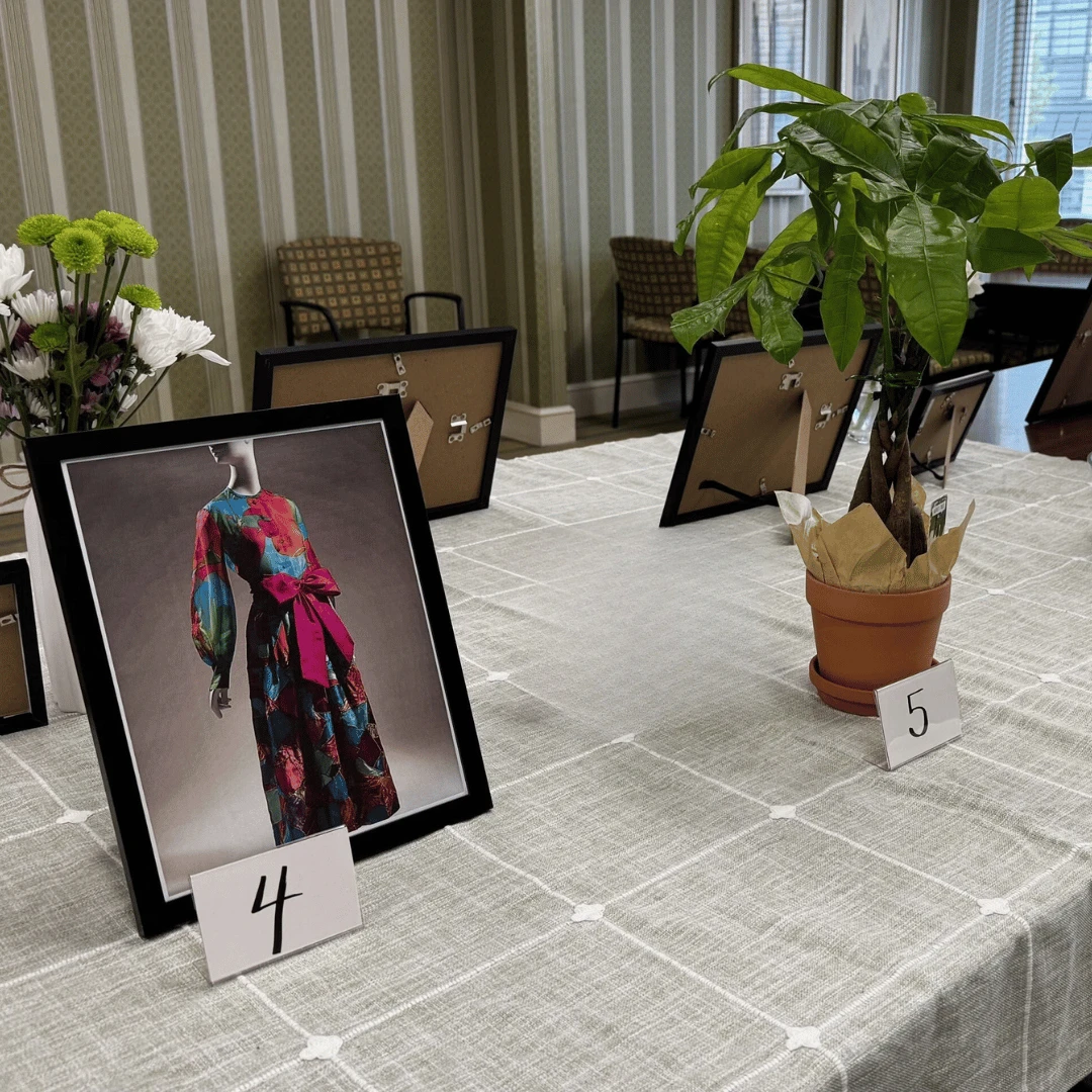 Floral inspired fashion and other items were on display at The Bristal at Lynbrook