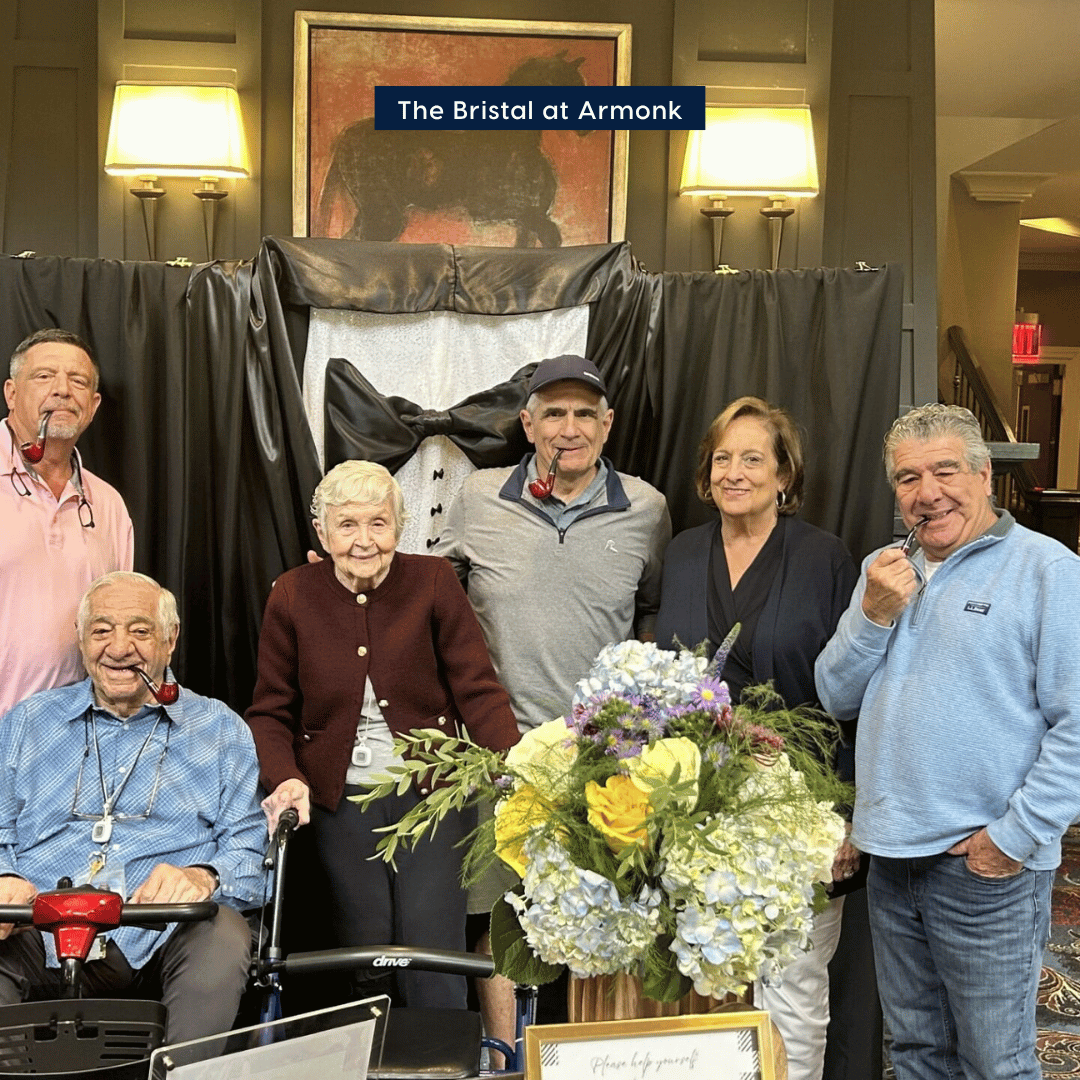 The Bristal at Armonk hosted a beautiful Father's Day celebration