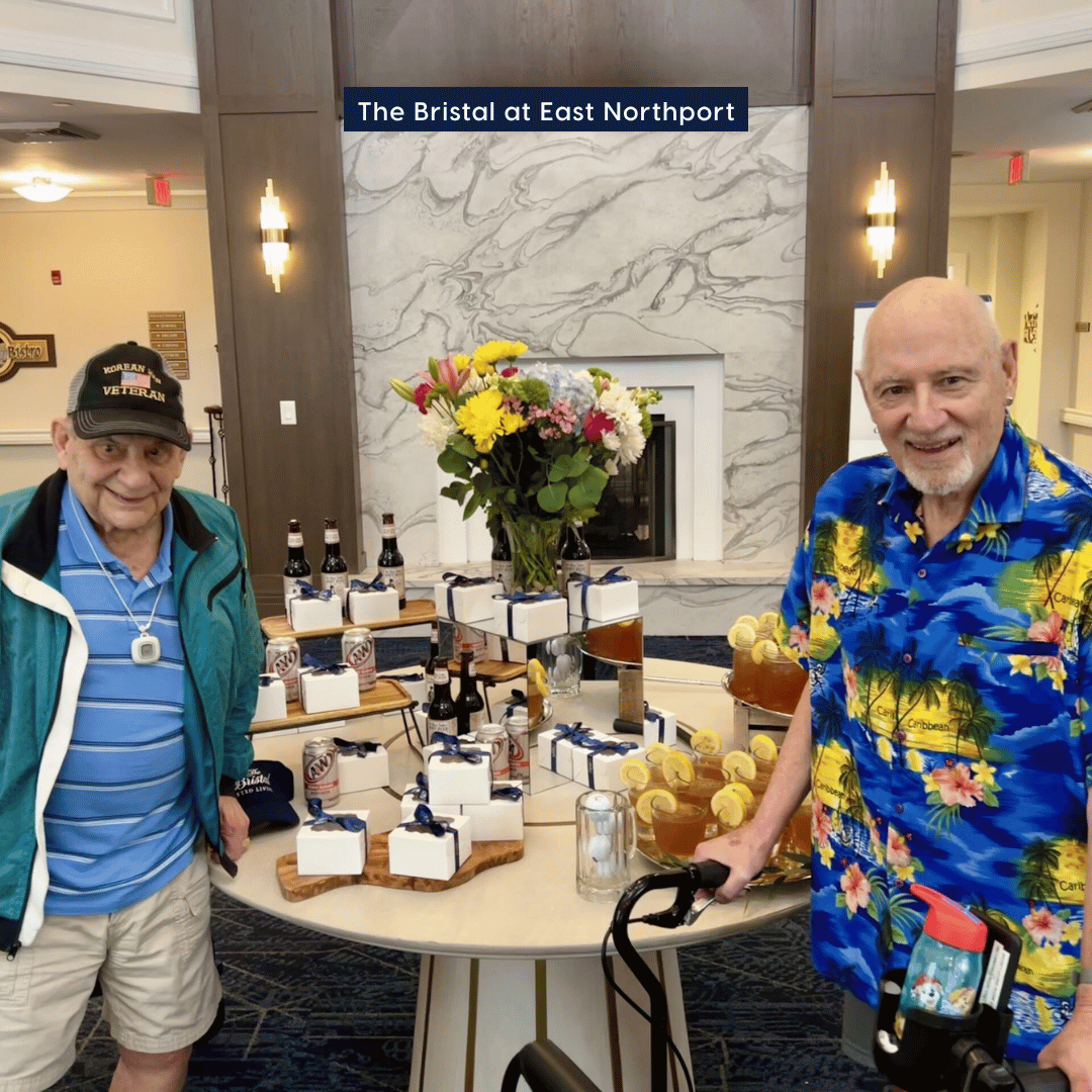 The Bristal at East Northport celebrated Fathers 