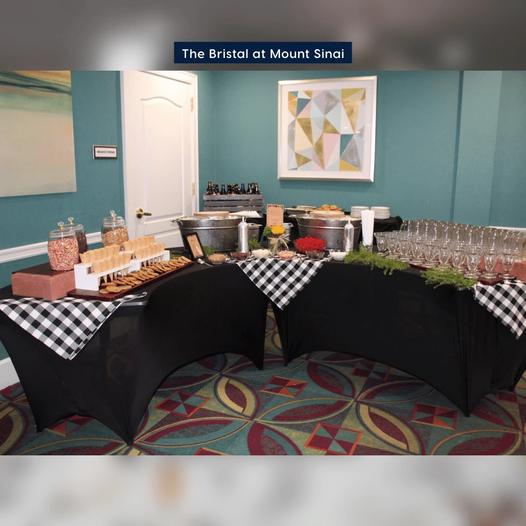 The Bristal at Mount Sinai offered a beautiful luncheon dedicated to dads