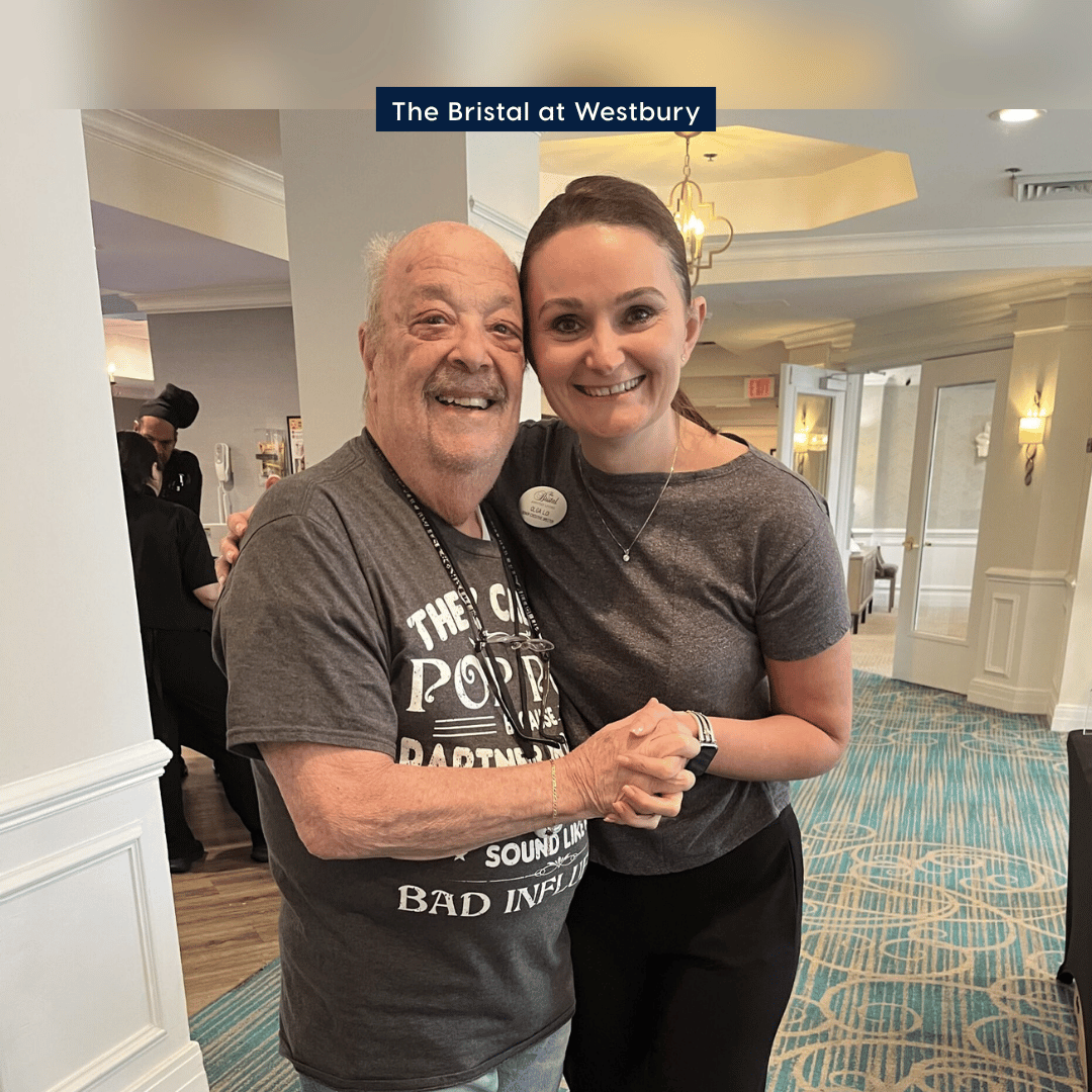 The Bristal Assisted Living at Westbury held a casino-themed celebration for Father's Day