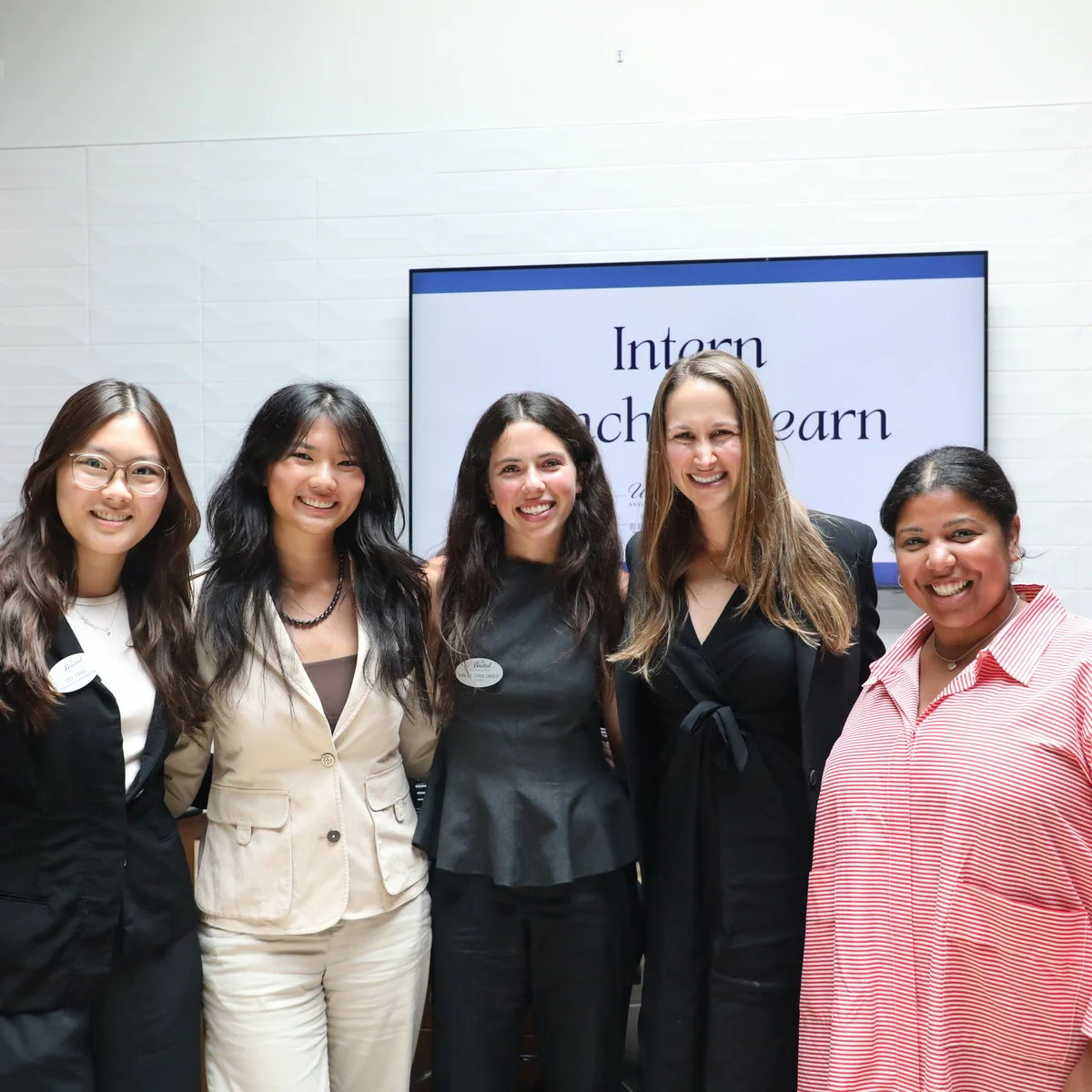 Intern Lunch and Learn at The Bristal home office