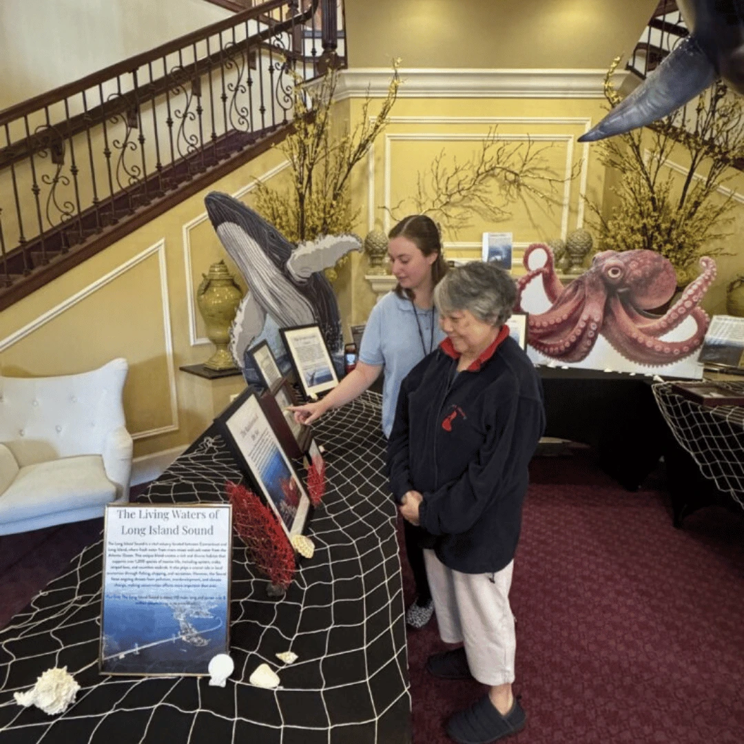 The Bristal Assisted Living at Lake Grove held an Immersive Program, Into the Abyss