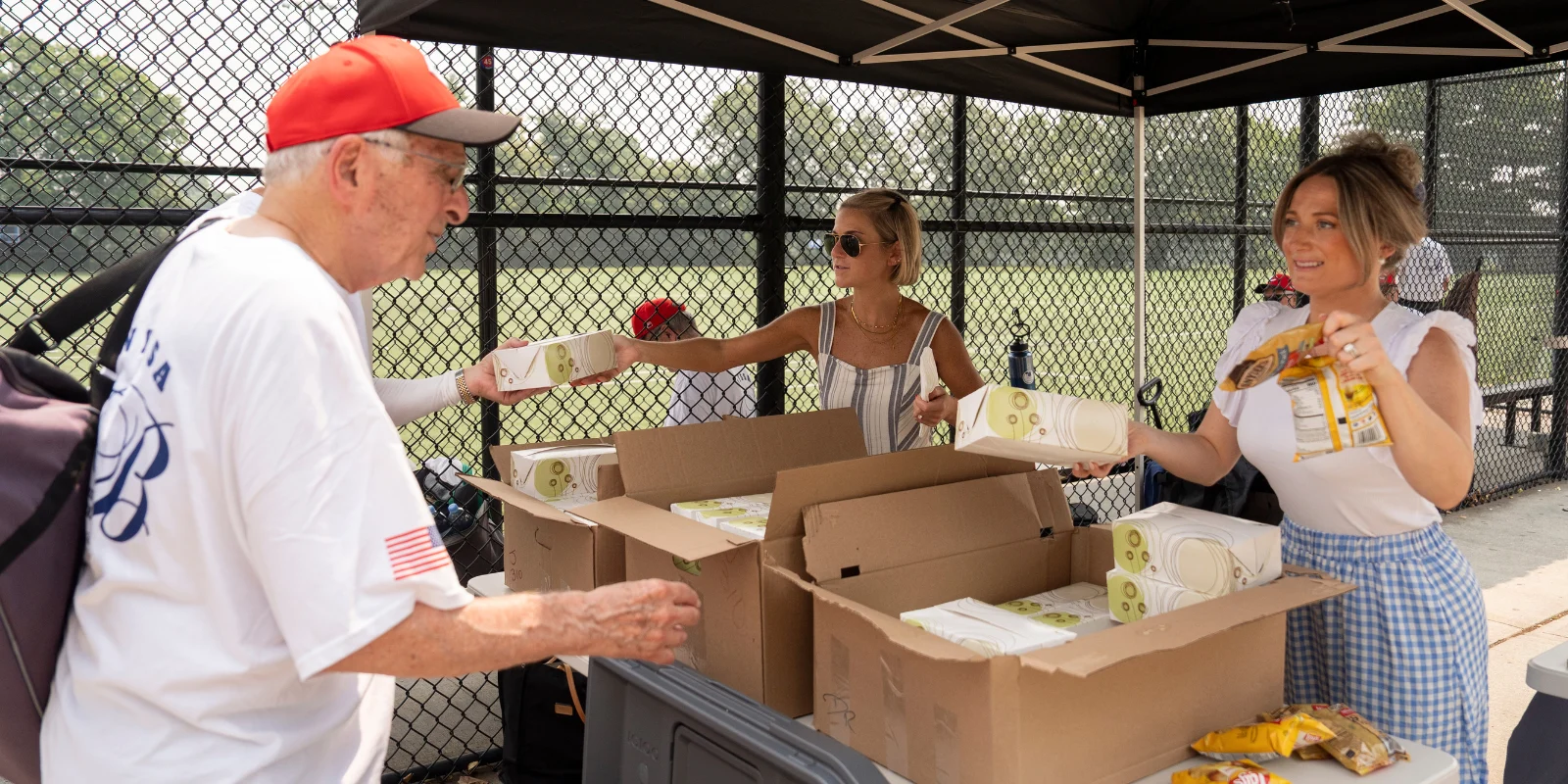 The Bristal All-Stars 2026 Senior Softball: The Bristal builds lunch boxes to hand out