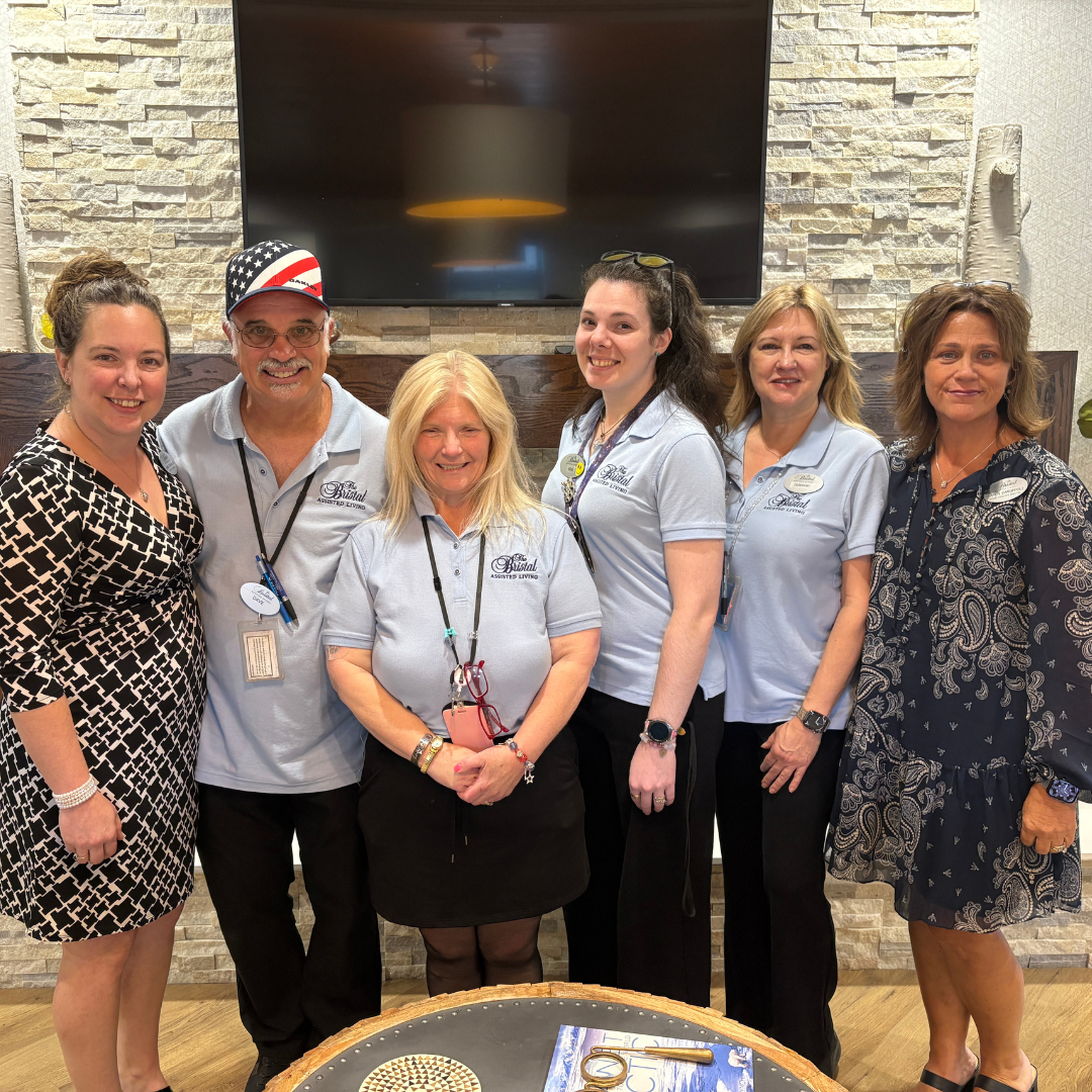 Senior team members at The Bristal at Mount Sinai gather to celebrate ESAAL All-Star