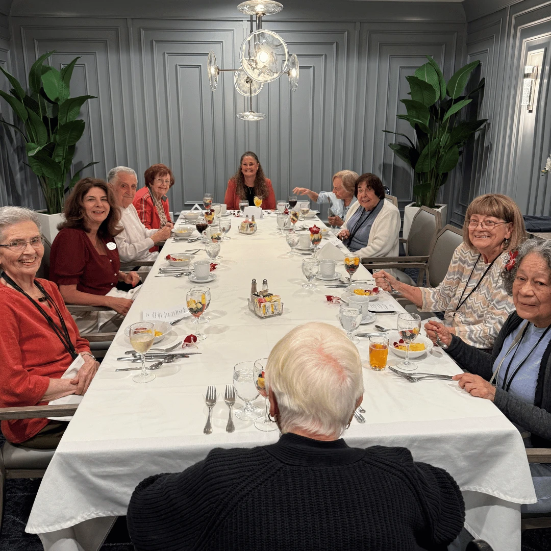A special luncheon was held for those who participated in the contest at The Bristal at Sayville