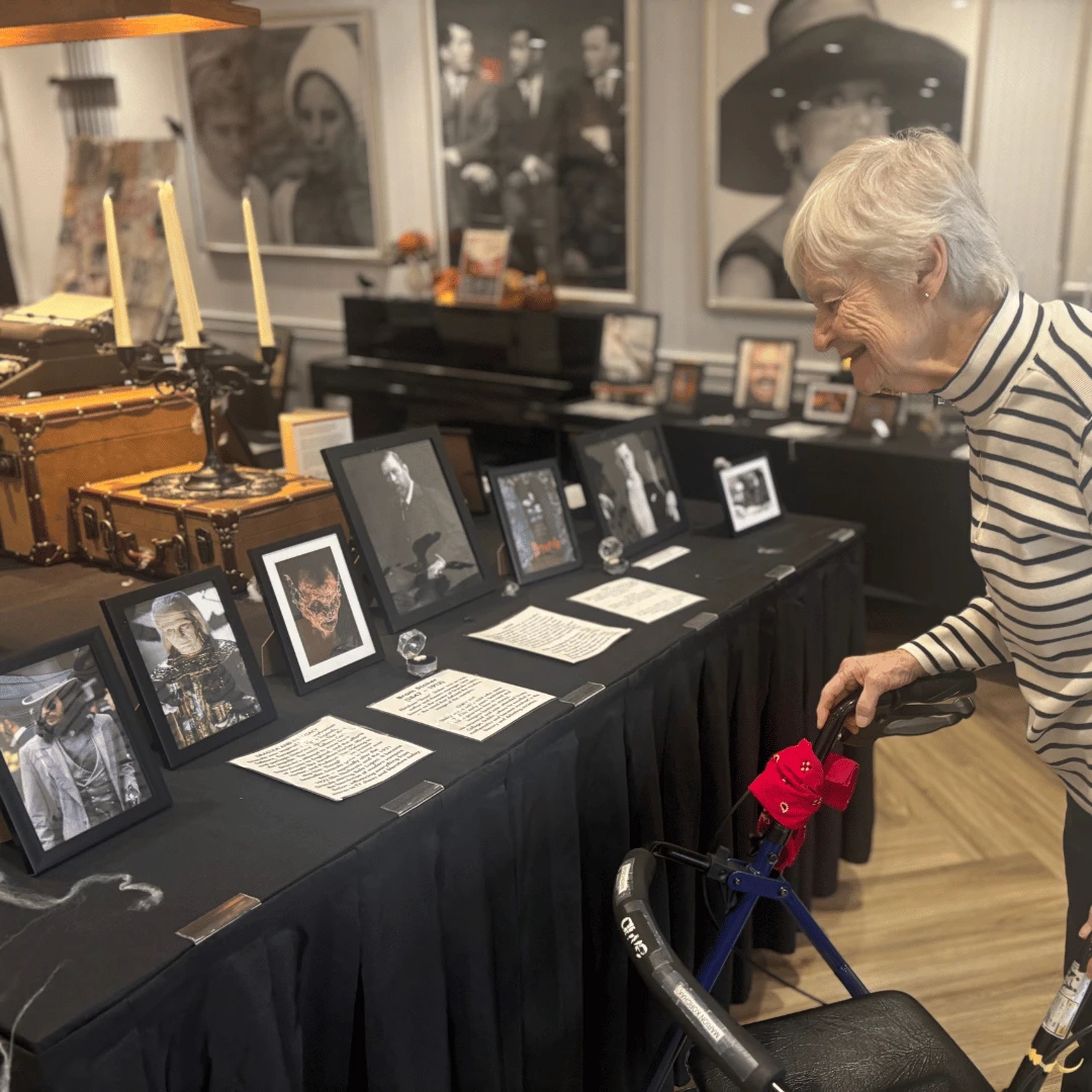 An immersive museum exhibit set up at The Bristal at Bethpage