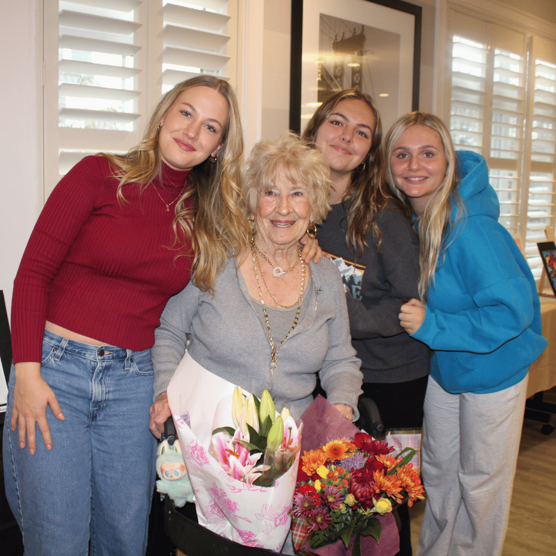 Residents invite family and friends to attend the Art Show at The Bristal at Jericho