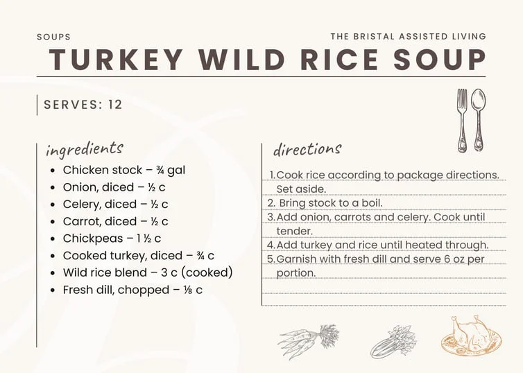 turkey wild rice soup