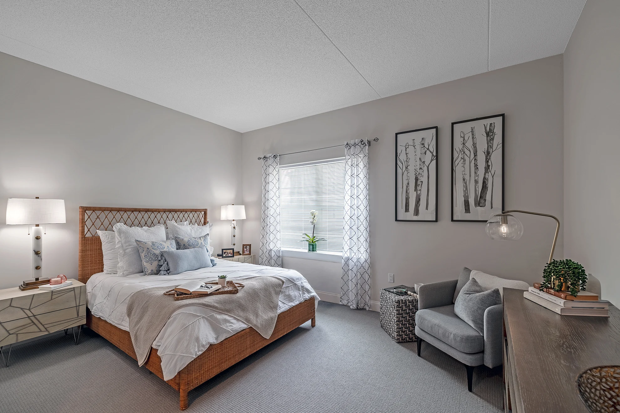 Model Studio Suite Bedroom at The Bristal at Somerset 2026