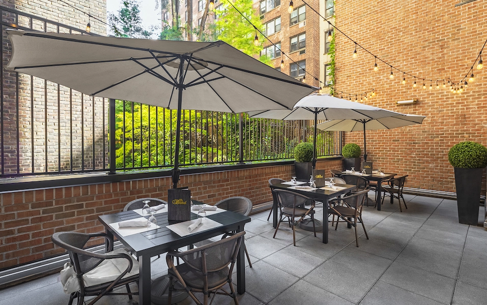 York Avenue outdoor terrace