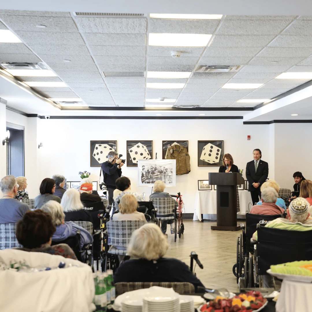 Residents, families, and leaders gather for community event at The Bristal