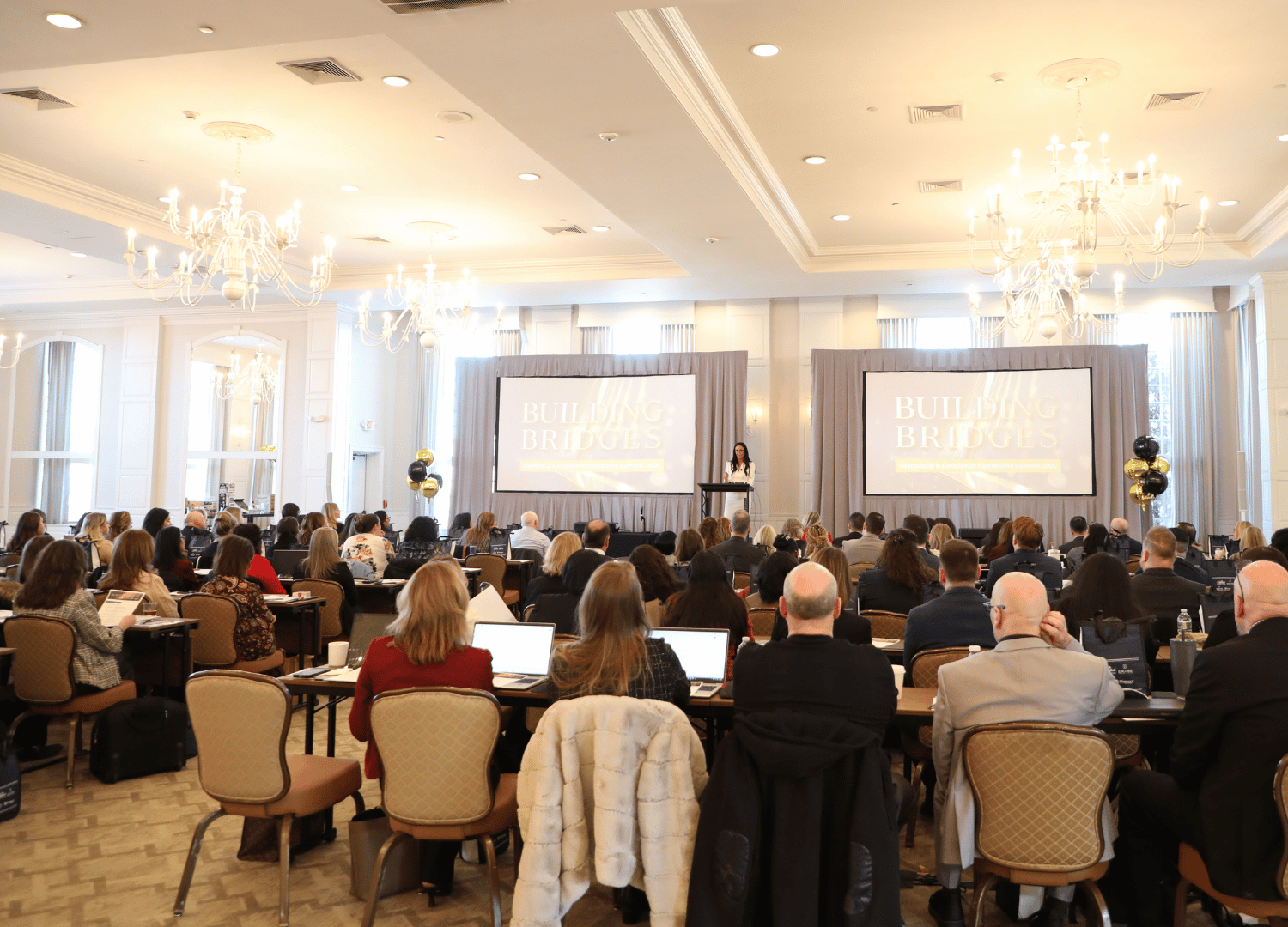 Keynote Speakers had the room riveted during The Bristal Assisted Living at the 2026 Leadership Summit