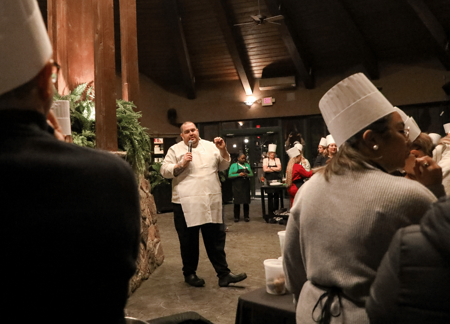 the Iron Chef competition at The 2026 Leadership Summit for The Bristal Assisted Living