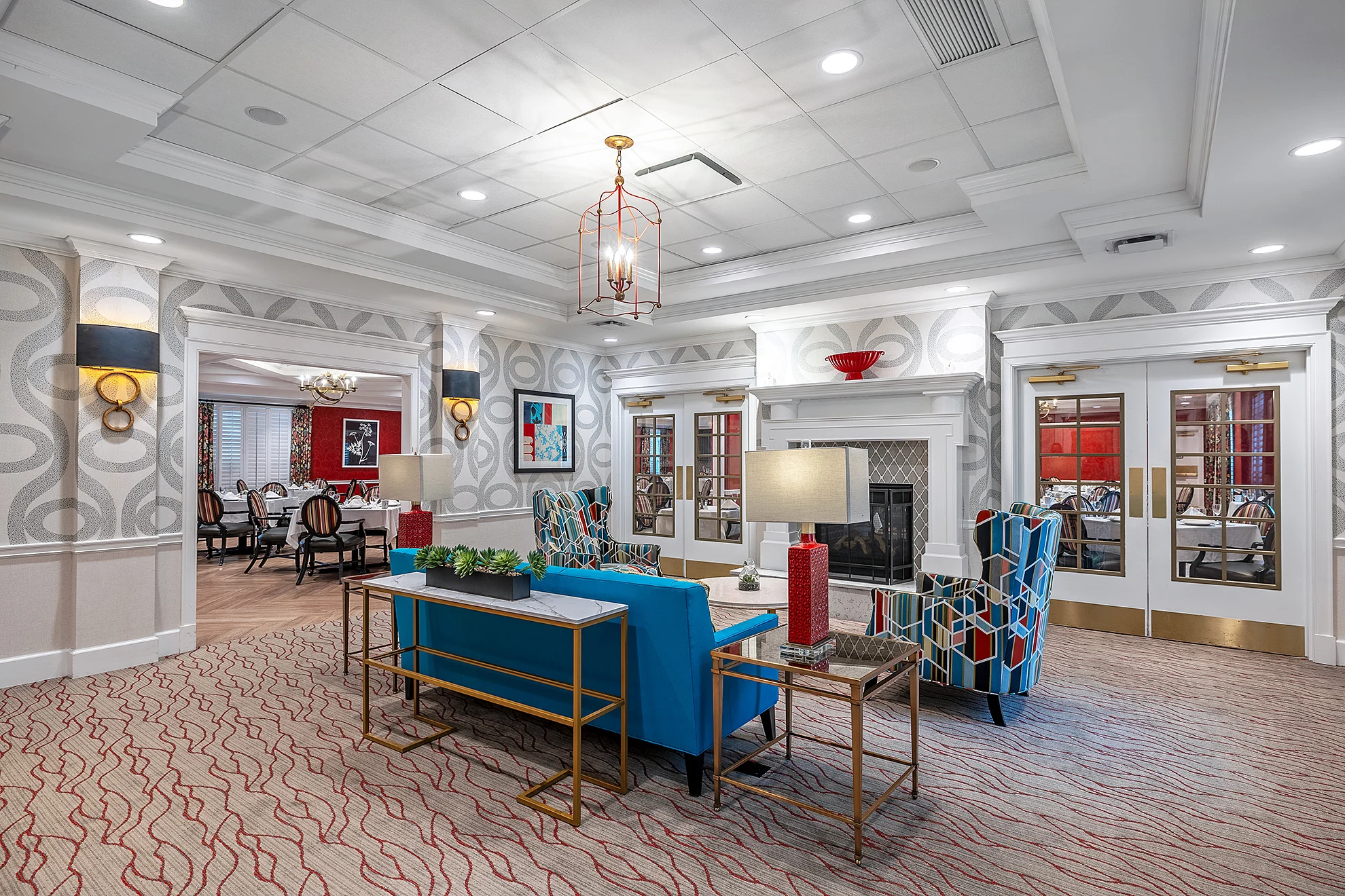 The Bristal at Garden City_Reflections Living Room