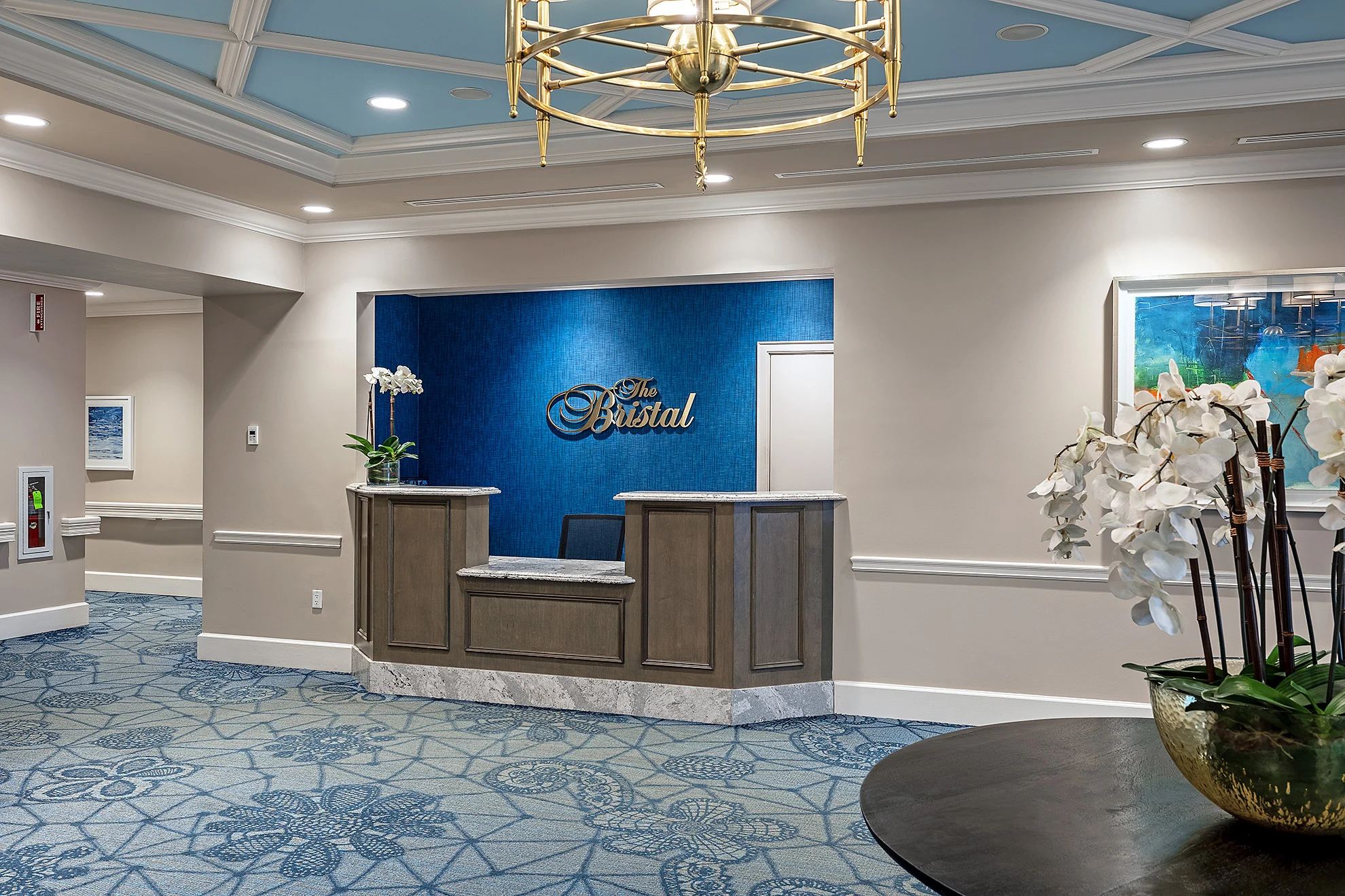 The Bristal at Jericho_Front Desk