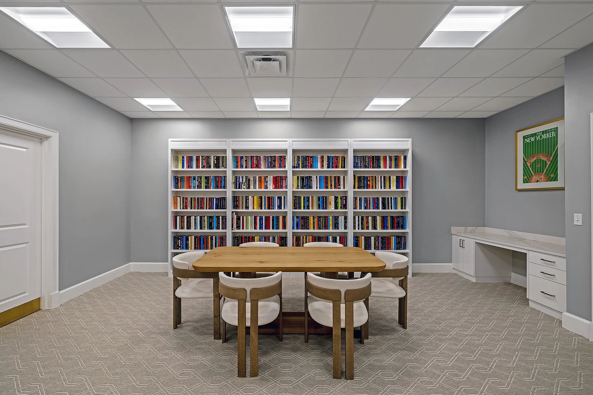 The Bristal at Lake Success_Library