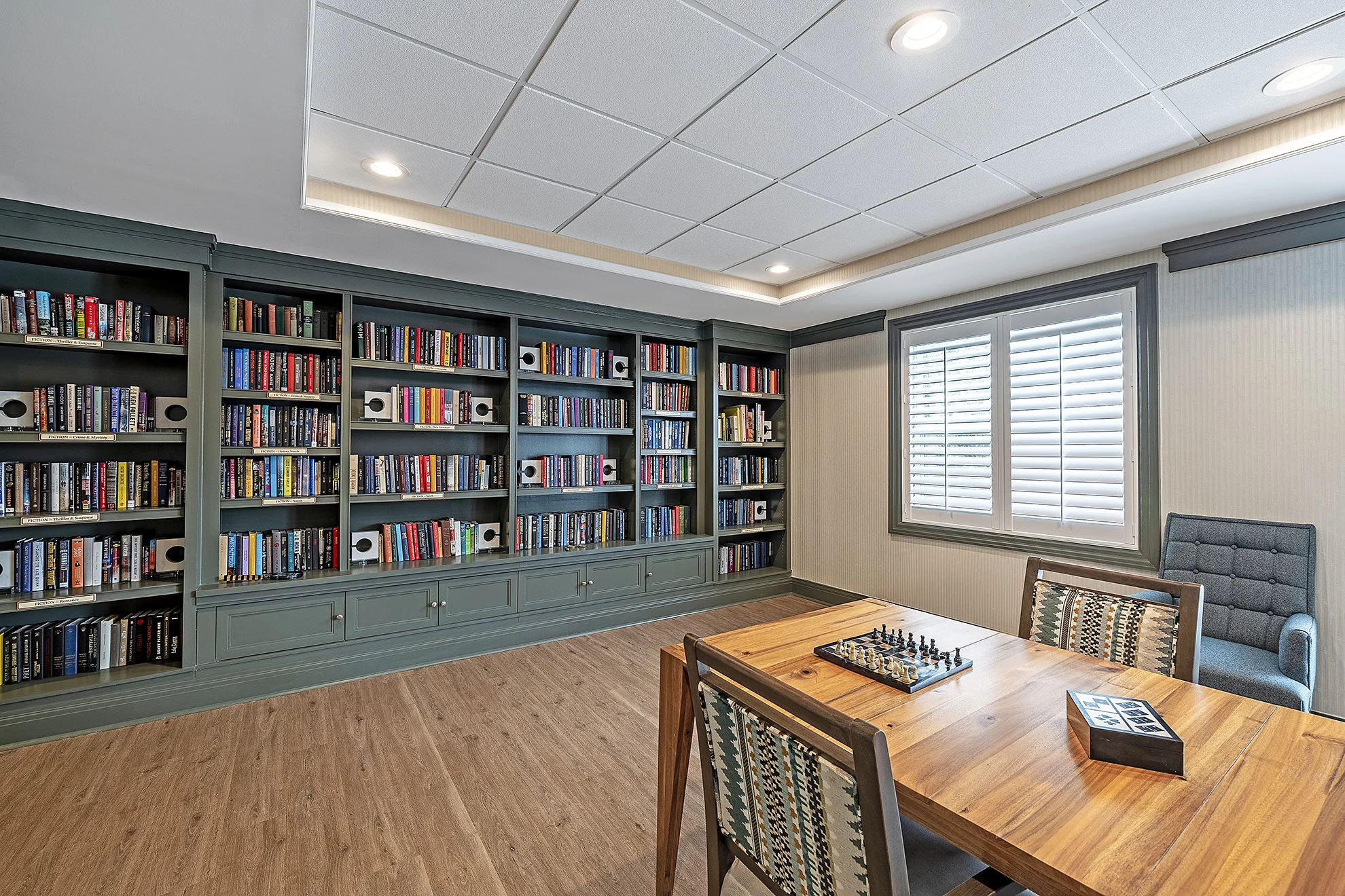 The Bristal at Woodcliff Lake Library